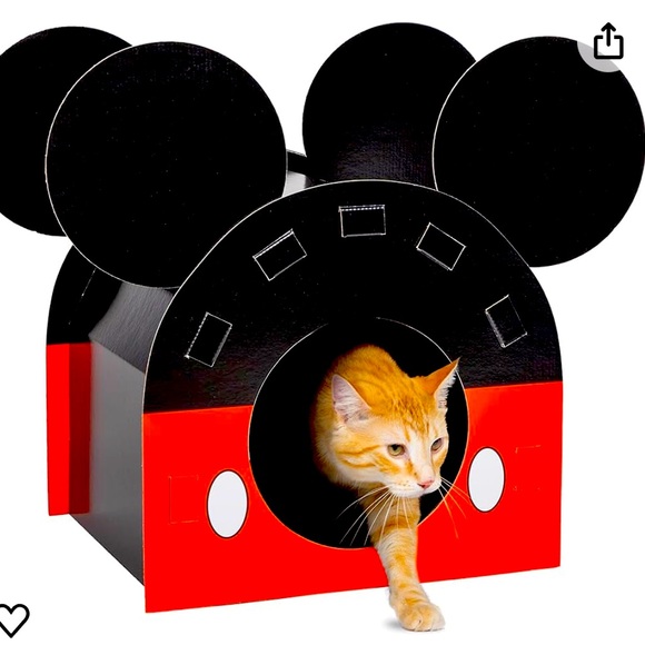 Disney Harry Barker Mickey Scratch House Cat Scratcher 20"x22.5"x14.25" - Picture 1 of 4